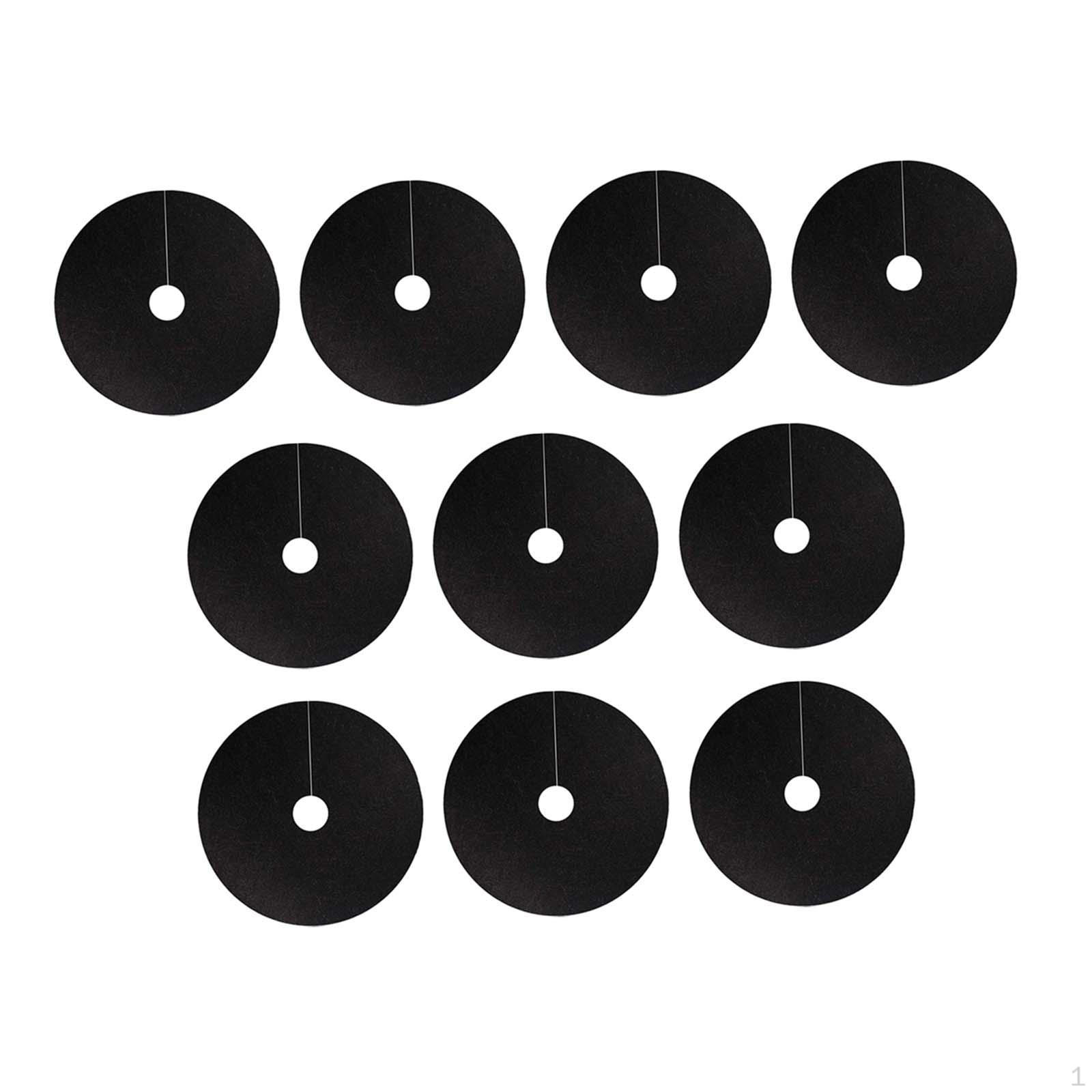 

Упаковка из 10 мульчирующих колец для защиты сада с отверстием 2,76 дюйма Black