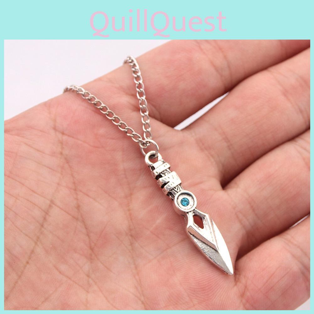 Cosplay Game Valorant Necklace With Electroplated Alloy Pendant Jewelry Gift