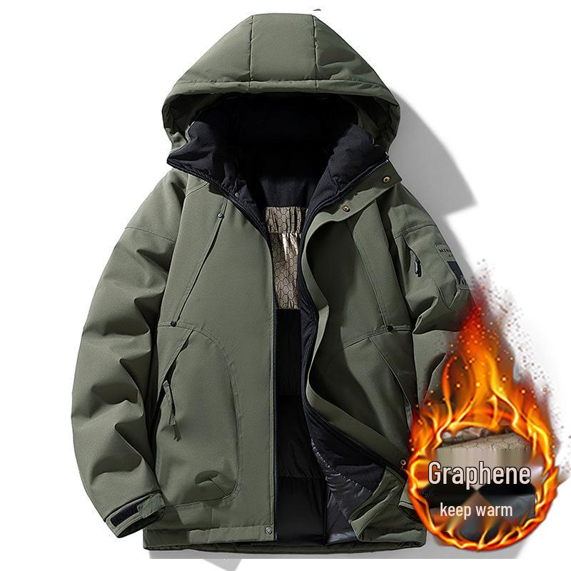 Men's Trendy Hooded Windproof Jacket - New 2026 Spring/Summer/Autumn Collection
