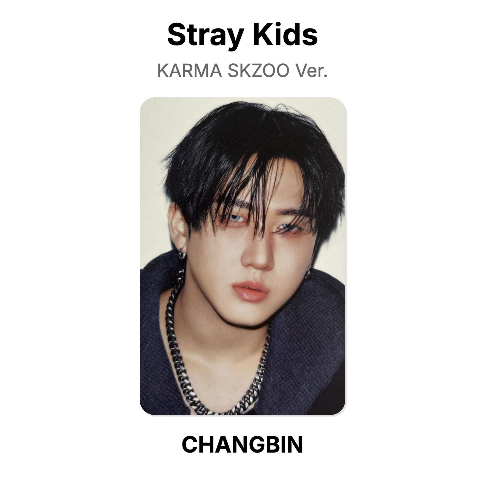 Stray Kids KARMA SKZOO Ver. Official Photocard CHANGBIN