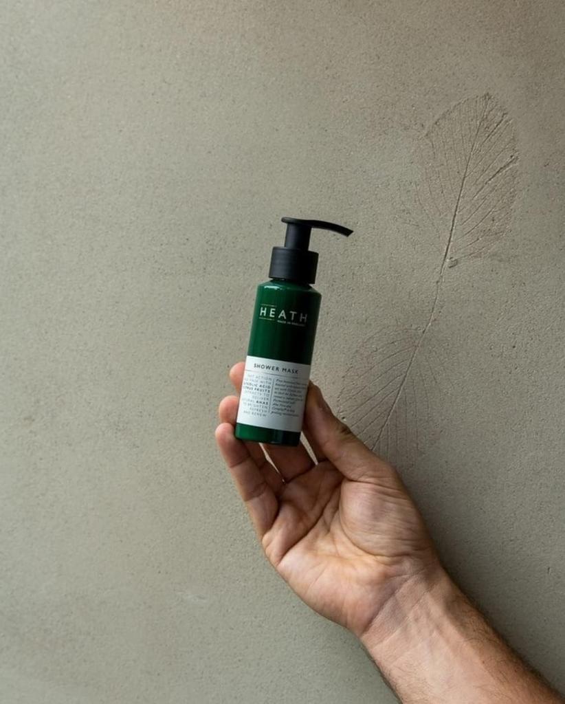 HEATH Deep Cleansing Face 85ml Lemon Apply before cleansing mask removes and dead skin Prevents cleans and makes a great Men's Mask, - Scent. washing.