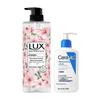Cherry Blossom Shower Gel & CeraVe Moisturizing Lotion Bundle