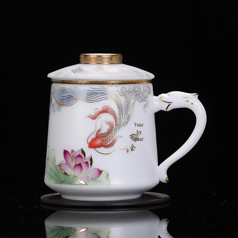 

Chaxun Ice-Jade Porcelain Tea Infuser Mug