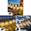 Warm White Led String Lights G40 Outdoor Camping Waterproof Eu Us Plug