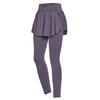 Women's High Waist Elastic Skirted Yoga Pants - Nude Feel, Comfortable, Tight, Long, Ideal for Running & Training