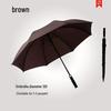 Large Automatic Dual-Use Umbrellas: Sun & Rain Protection with Long Handle and Black Glue for Sun Blocking