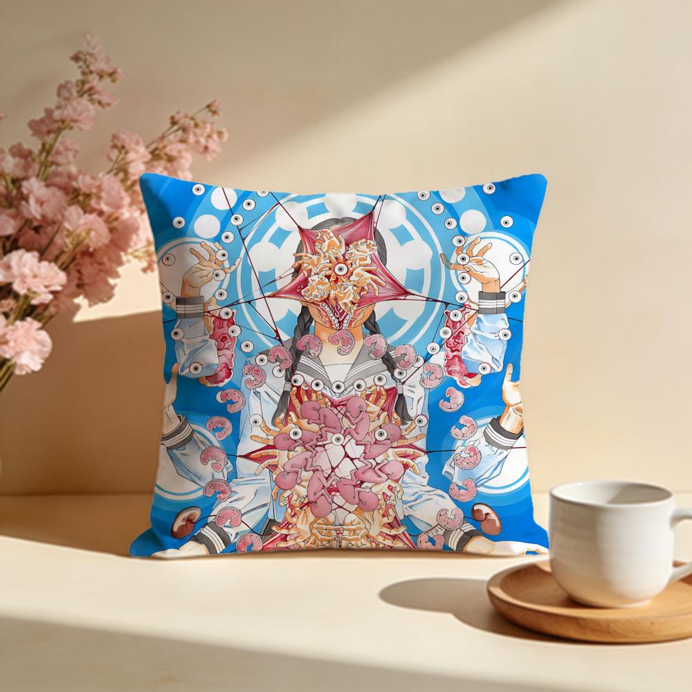 Popular SShintaro Kagoing Cushion Cover Stylish Washable Pillow Cover Ideal for Couch Bedroom Car Decoration