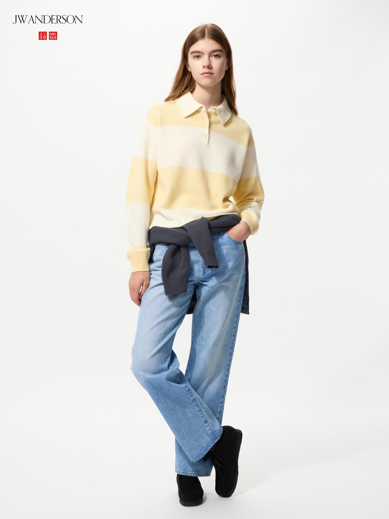 

Uniqlo Japan Straight Jeans 63 BLUE/32