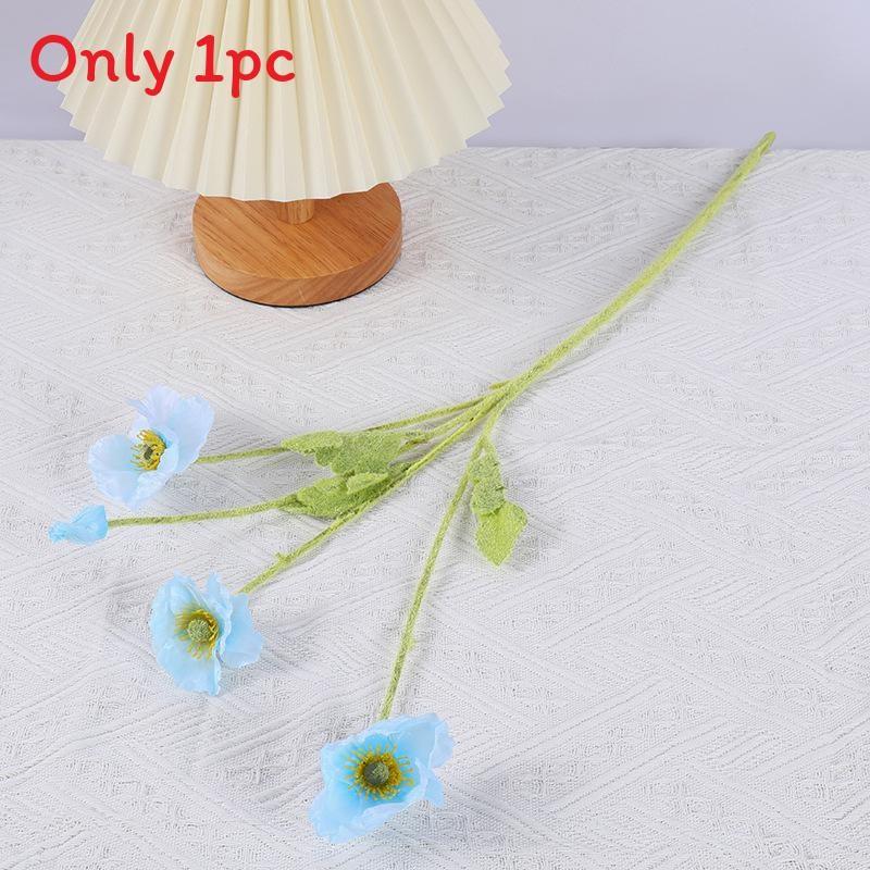 Faux Poppy Flowers For Home Decor Wedding Gift For Friends Ones Loved