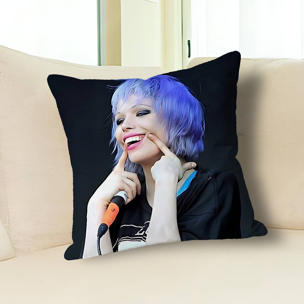 A-Alice G-Glass Singer Pillow Cases for Bedroom Living Room Sofa Home Decor Polyester Cushion Cover with Zipper