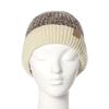 Winter Warmth, Cozy Bocashi Knit Beanie Fur Short Hat