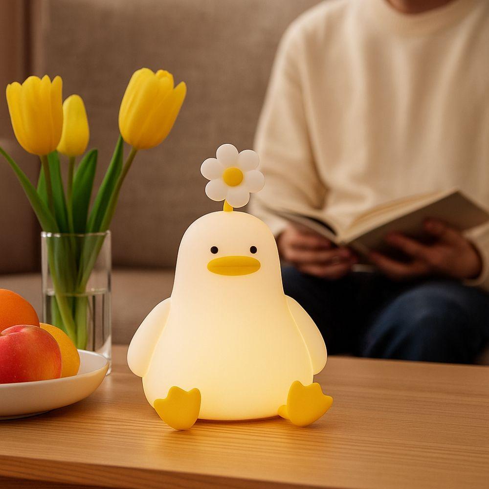 USB Rechargeable Touch Sensor Lamp Dimmable Animal Night Lamp Bedside Lamp LED Night Light  Room
