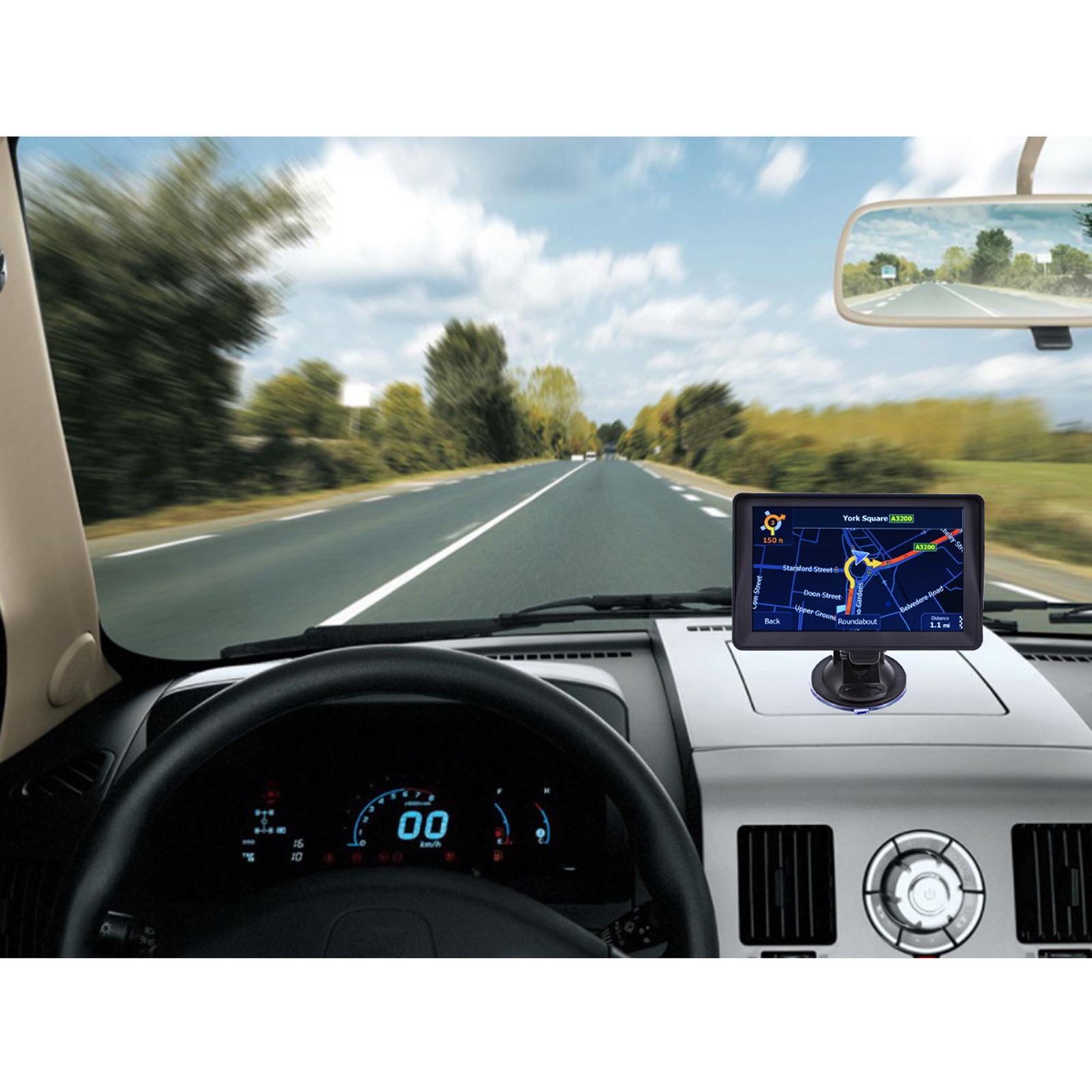 

RH-G101 Car GPS Navigation 7 Inch Touch Screen GPS Navigator Truck Map GPS Navigator (256M+8G) Type A