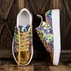 Hot Sale Gold Silver Sneakers Men Hip Hop Casual Unisex Shoes Tennis Luxury Running Shoes Clunky Sneakers Bigsize Streetwear Mal