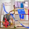 Zmart Flexible Race Track Double Track Racing Car Ramp 1/64 Scale Car Compatible Miniature Car Loop Course Loop Track Car Racing Toy Race Track Set Lo