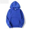 2025 Unisex Hooded Sweatshirt Men's Solid Color Sweatshirt Men's and Women's Long Sleeved Plug-in Pocket Pullover