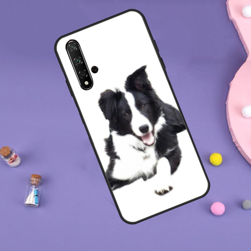 Border Collie Dog For Huawei Nova Y61 Y60 Y70 Y72 Y73 Y90 Y91 9 10 SE 7i 8i 11i 12i P30 P40 Lite P60 Pro Case