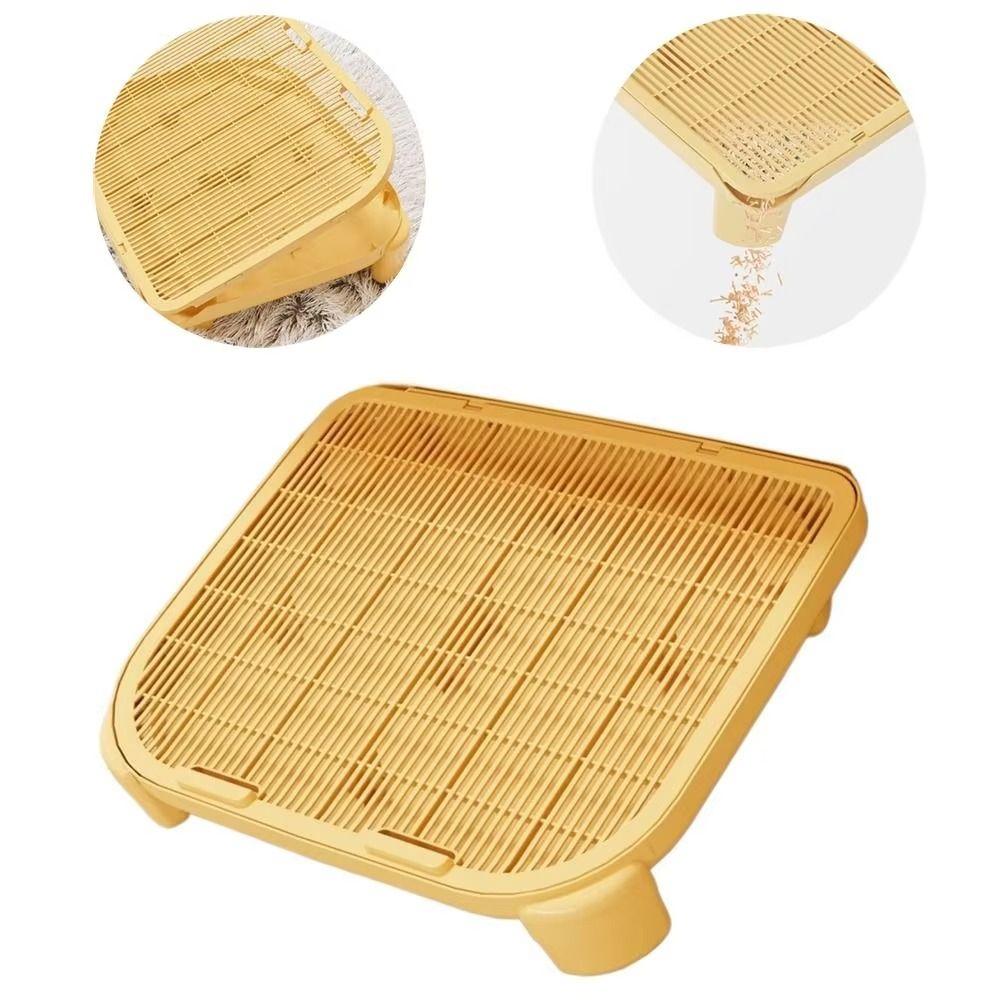 Large Double-layer Cat Litter Pad Detachable Kitty Litter Trapper Mats Cat Litter Mat  Indoor