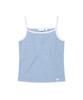 LEE Women'S Ribbed Sleeveless Light Blue