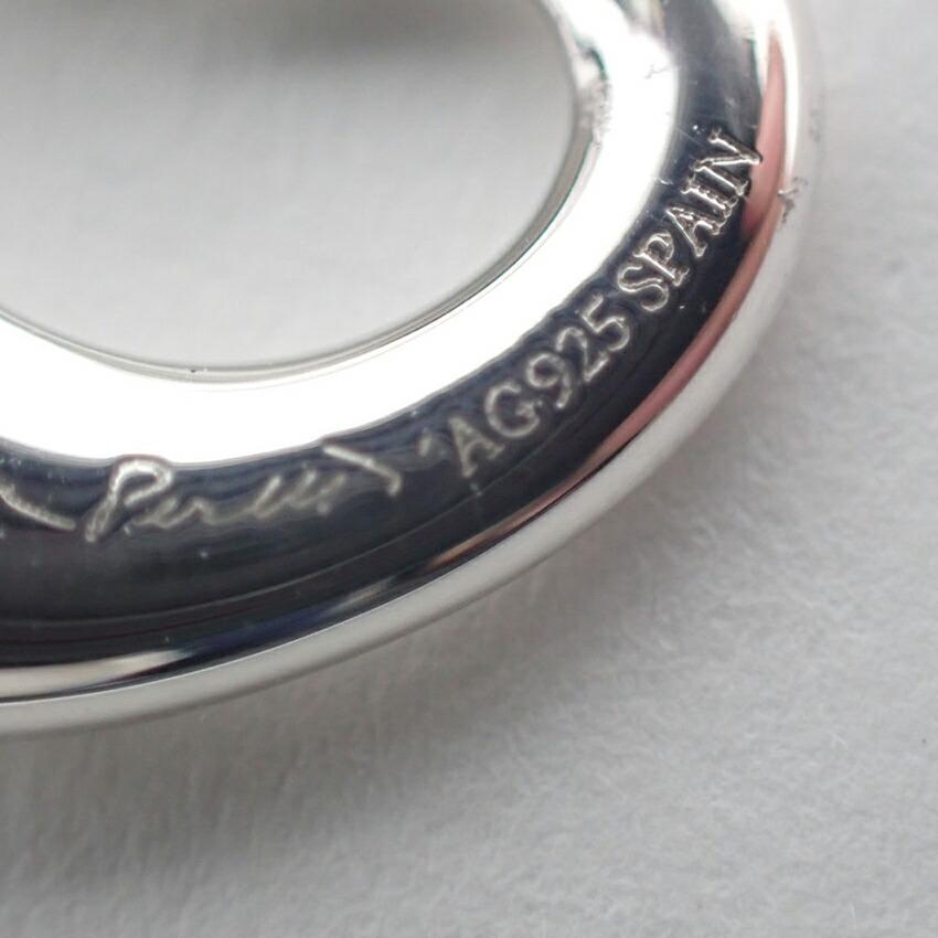 [Used] TIFFANY/Tiffany 925 Open Heart Pendant/Necklace/j112-3