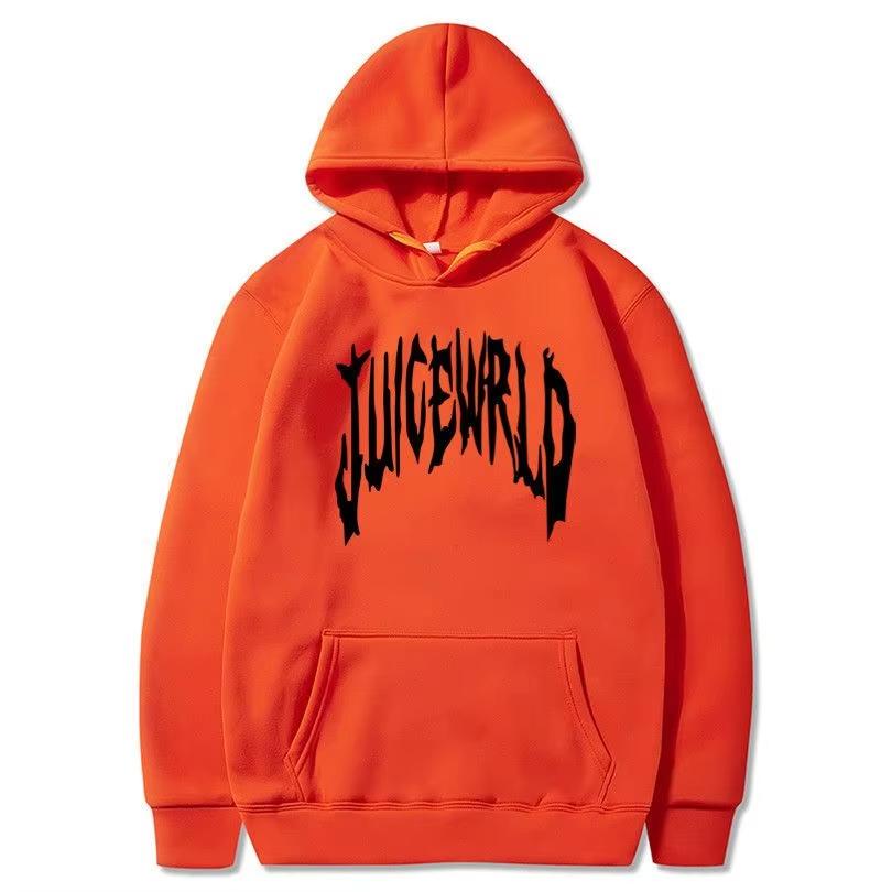 Sudadera con capucha con estampado de letras Rapper Juice Wrld 999 ropa deportiva informal de moda Y2k para mujer Sudadera