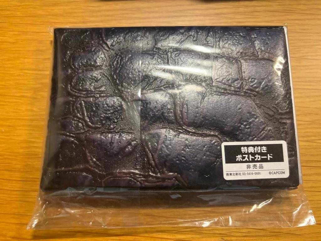 [USED] Monster Hunter 20th Anniversary Great Hunting Exhibition Bonus Postcard with Contents