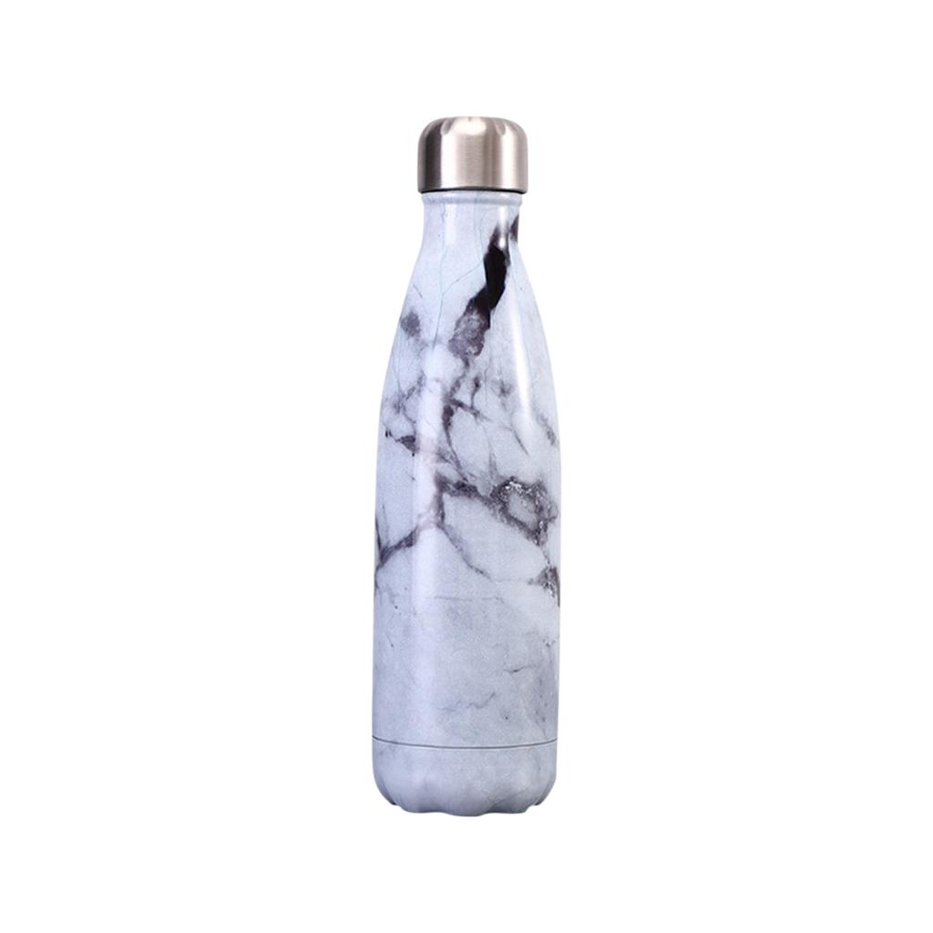 500ml Stainless Steel Small Mouth Insulated Cup Portable Outdoor Sports Water Bottle