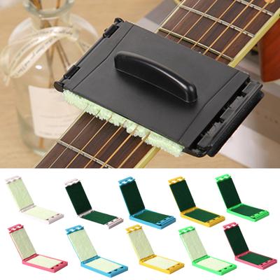 Gitaarsnaar Reinigingsgereedschap Akoestische Elektrische Gitaar Bas Ukulele Snaar Doek Schrubber Toets Fretboard Onderhoud Reiniging