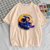 Shadow Milk Cookie T Shirt Girl Pastel Anime Streetwear Hip Hop T-shirt Grunge Comfortable Harajuku Retro Pop Culture Colorful