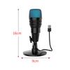 USB Condenser Microphone Plug and Play Gaming Mic for Laptop Phone Recording Live Streaming Karaoke 180 Degrees