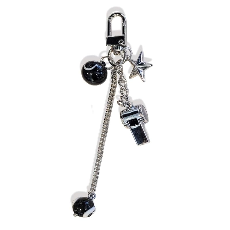

[byDream] Yobuko flute key ring stylish whistle whistle key chain emergency whistle Disaster prevention goods bag wallet cell phone smartphone