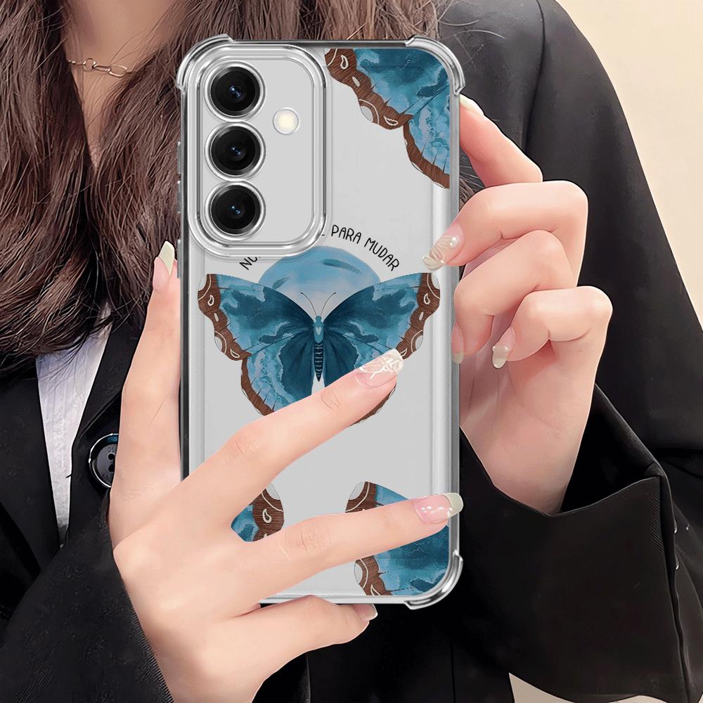 Case for Samsung Galaxy A26 A33 A21s A24 A15 A16 A13 A25 A52 A17 A35 A36 Phone Cover Creative Butterfly Art