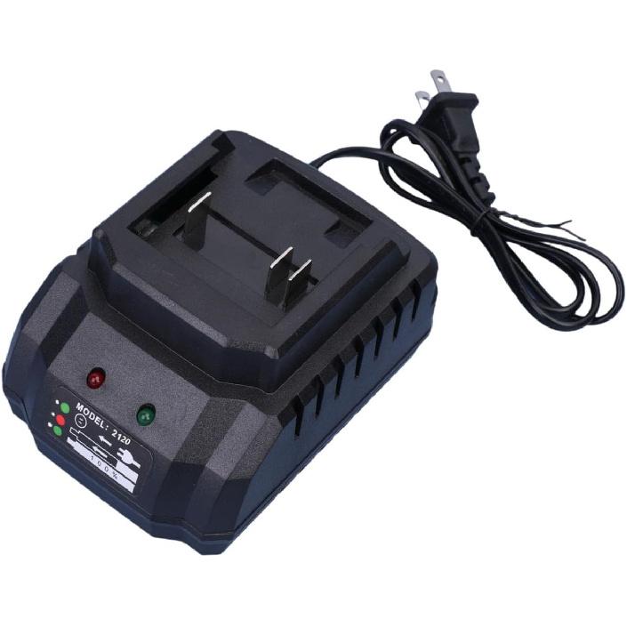 Power Tool Battery Charger Battery Charging Device Portable with Multiple Protection Power Tool Accessories for 21V Battery, 1.8A