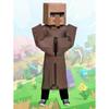 Minecraft Cosplay Costume Jumpsuit Fancy Dress Party Outfit Gifts NEW Costume-Villager A