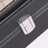 2/3/6/10/12 Grids Jewelry Box Watch Holder Watch Storage Box Lockable Leather Flocking Cloth Watch Display Box