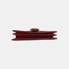 [Pre-Owned] Gold Double G Chain Shoulder Strap Crossbody Accordion Bag - Very Good #SRO28O