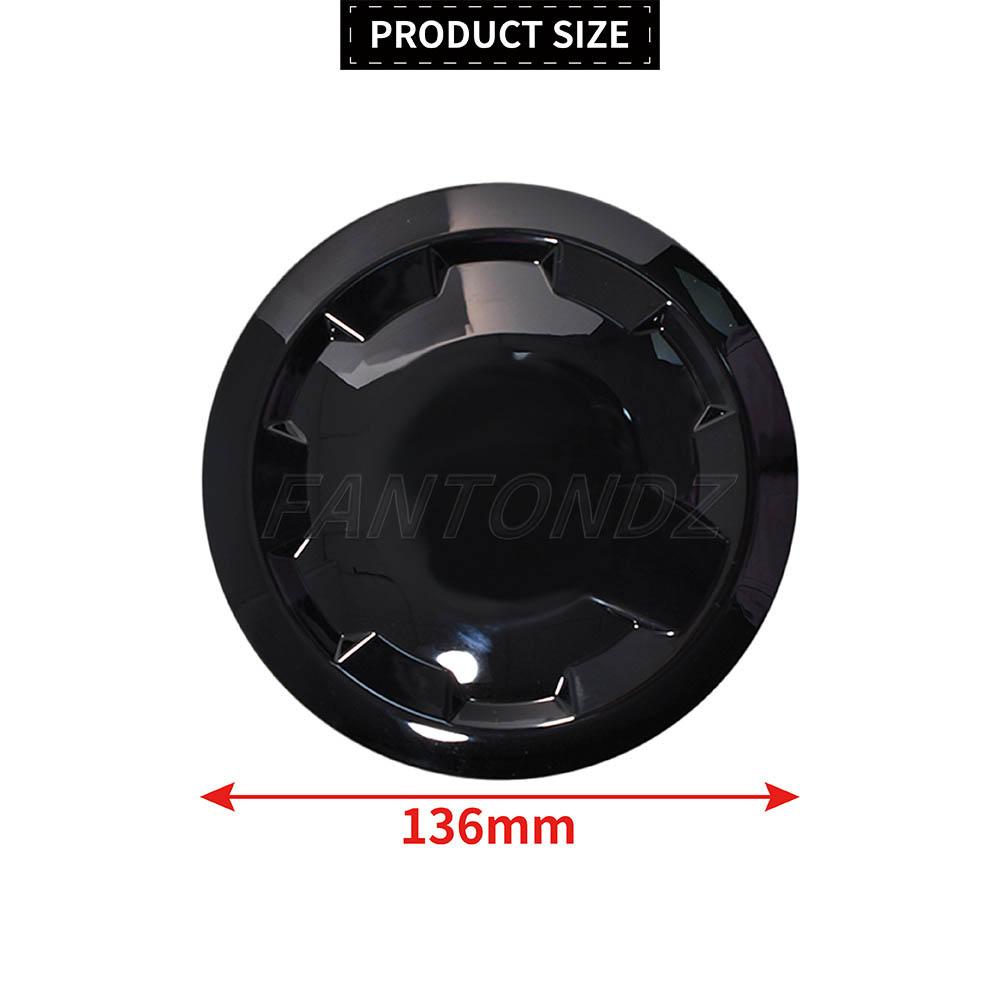 Car Fuel Cap Cover For Honda Civic FN2 2006-2011 Gloss Black Fuel Cap Cover For Honda Type R MK8 FK 74480-SMG-E011-50 1503365
