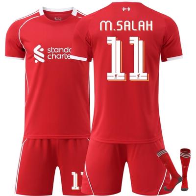 25-26 Liverpool Domácí Fotbalový Dres pro Děti a Dospělé M.SALAH #11