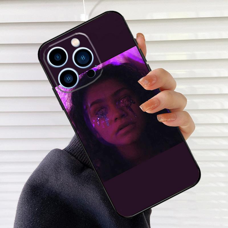 Euphoria Zendaya Phone Case For iPhone 17 16 15 14 13 12 11 Pro Max mini 15 16 Plus 16e 17 Air Cover Fundas