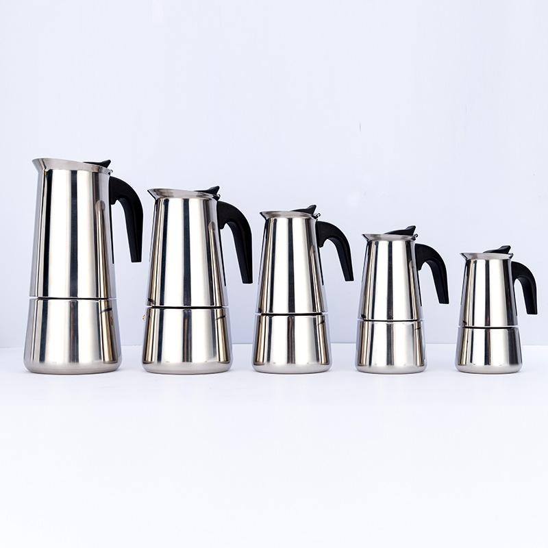 2/4/6/9 Cups Moka Pot Caffe Machine Espresso Cups Coffee Makers Latte Percolator Stove Top Moka Coffee Maker