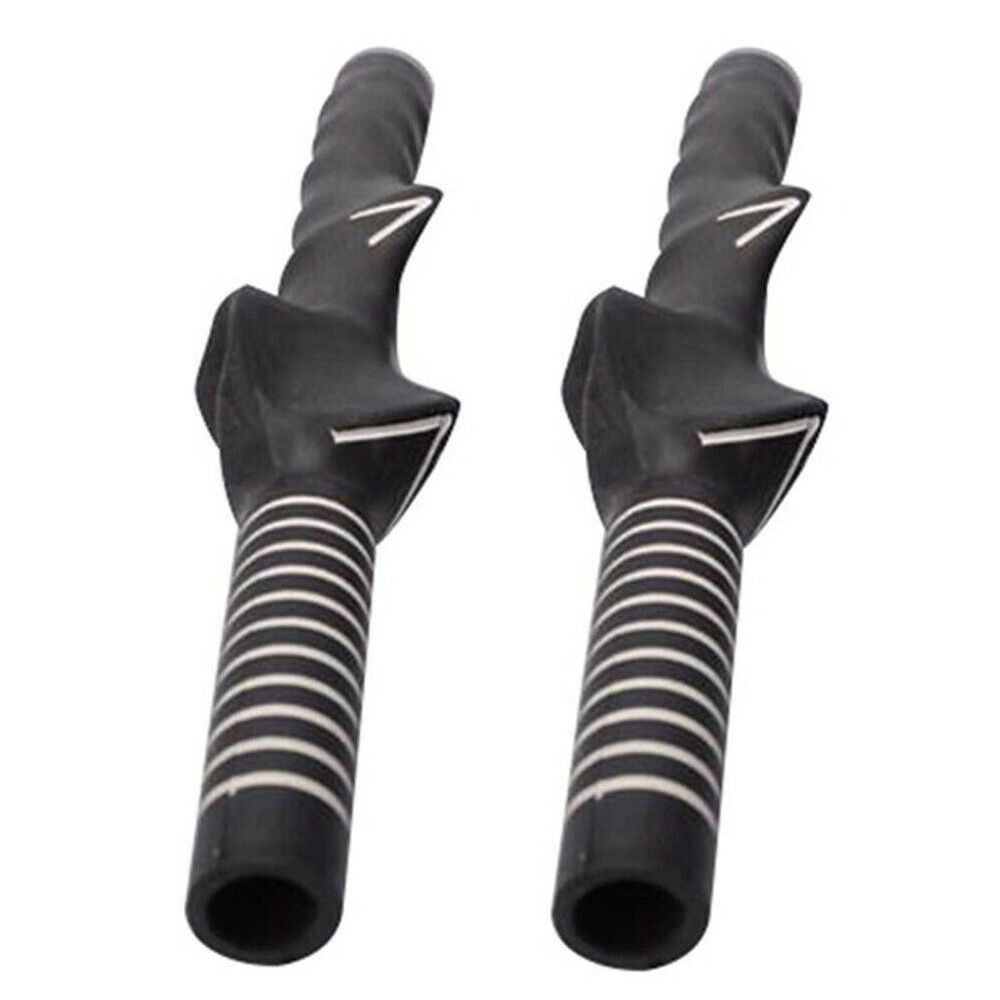 2Pcs Golf Tool Left-handed Rubber Golf Training Grip Golf Swing Grip Right-handed Practice Aids