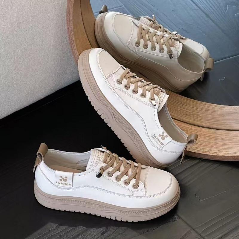 

Новая женская обувь, универсальная плоская повседневная обувь и спортивная обувь для скейтборда 40 бежевый