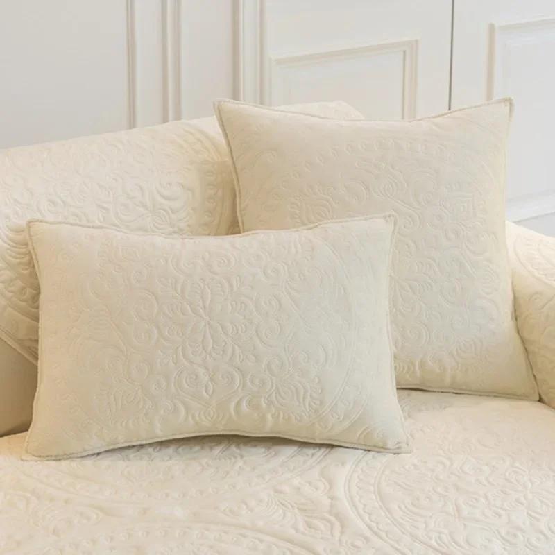 Thick Plush Sofa Cover Universal Non-Slip Couch Cover Towel Sofa Protective Mats for Living Room Home Decoration Sofa Cushion