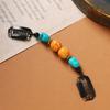 Tibetan Natural Stone Woven Hairpin Retro Personalized Niche Edge Clip Hair Accessories Tibetan Exotic Women's Headdress
