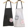 Vattentäta Köksförkläden Hushåll Fläckavvisande Matlagning Bakning Förkläden Tecknad Rengöringsverktyg Arbetsförkläde Restaurang Kaffebar