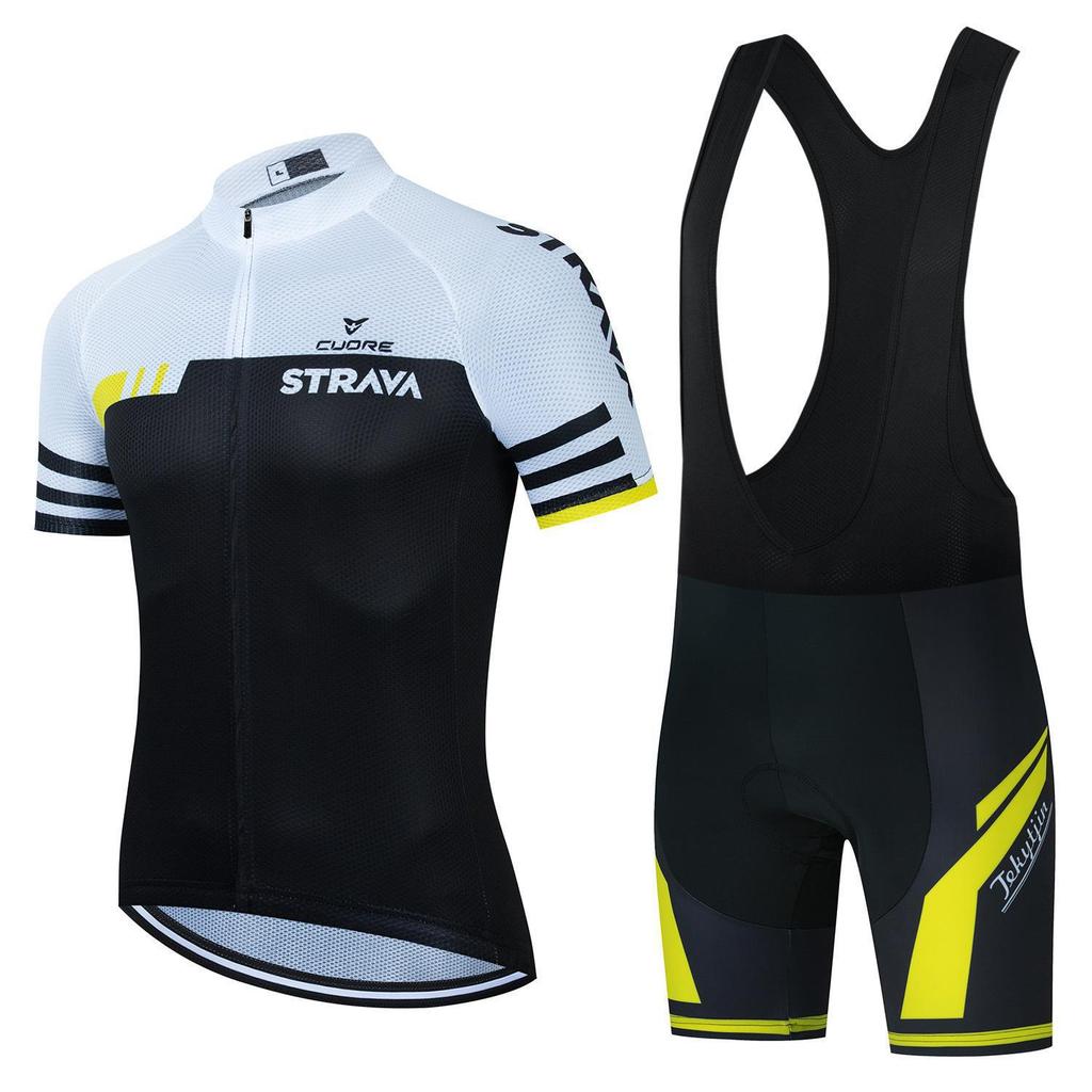2026 Summer Suit Breathable Cycling Suit Cycling Suit Short-sleeved Suit Men's and Women's Quick-drying Breathable Cycling Suit Overalls