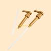4pcs Coffee Syrup Pump Dispenser for 750ml Syrup Pump Bottle Reusable No Dripping Pressed Pumps Kitchen Tool for Home D57B