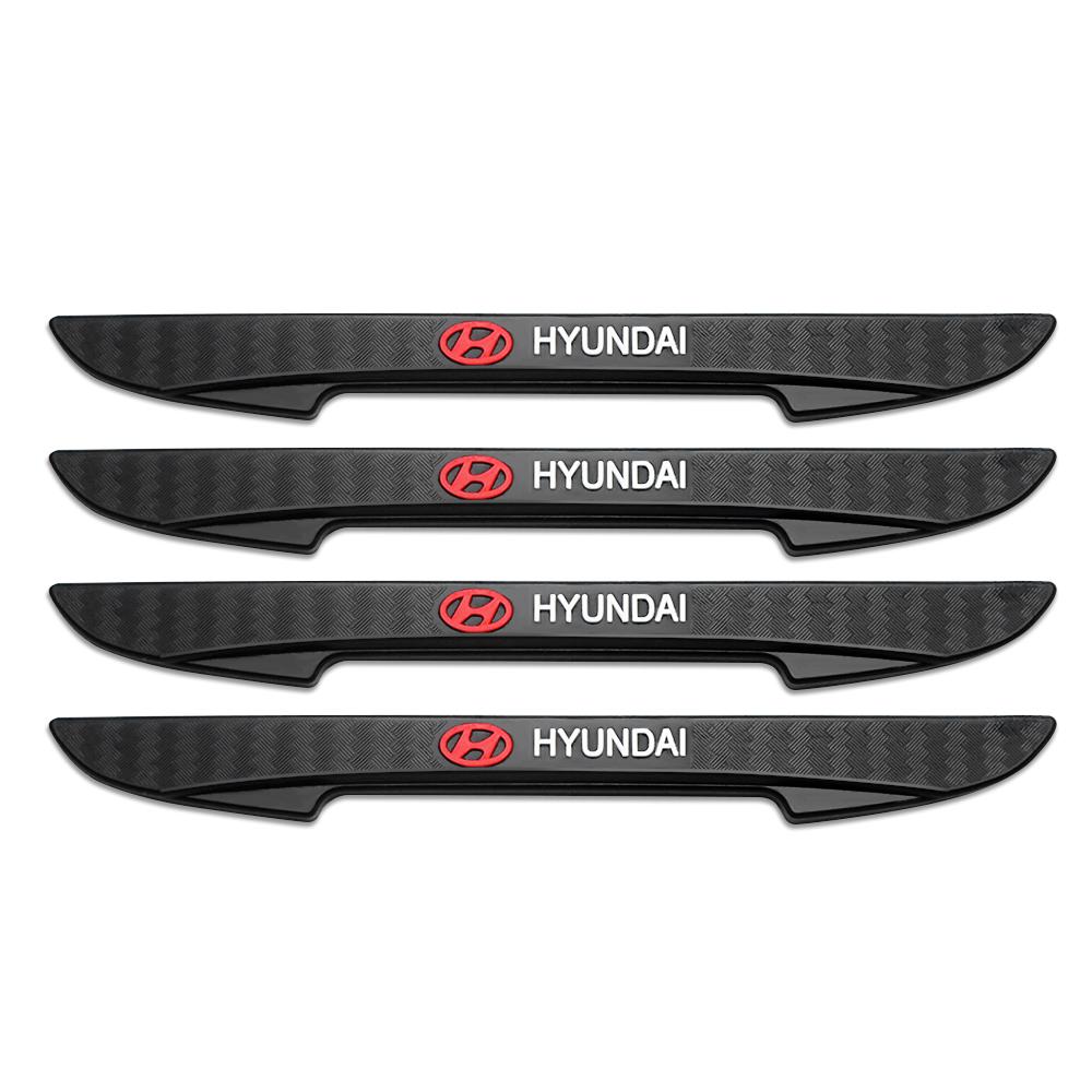 4PCS Car Door Edge Protective Sticker Bumper Door Anti Collision Tools For Hyundai i30 Tucson i20 Creta HB20 Sonata Elantra ix35 R6