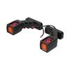Paar 1224V 9LED Seitenmarkierungsleuchte Gelb Weiß Rot Farben Externe Lampe für LKW Anhänger