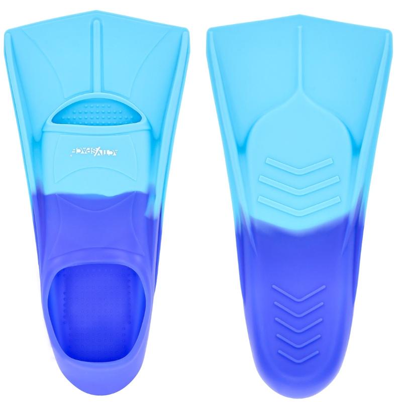 Short Flexible Swim Training Fins For Pool - 45-47